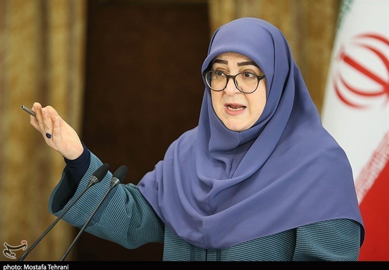 فاطمة مهاجراني،/ المتحدثة باسم الحكومة الإيرانية