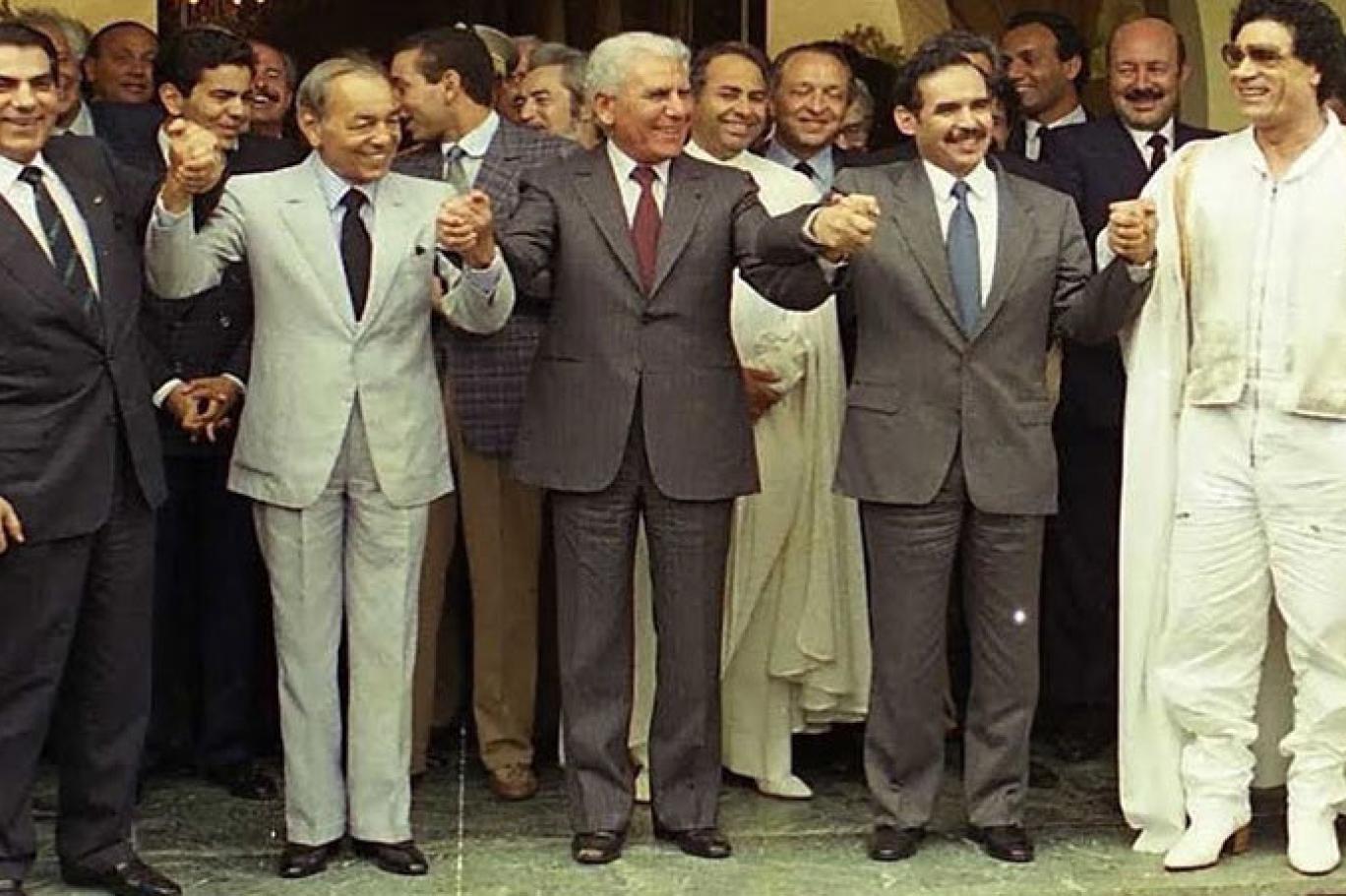 صور قادة المغرب العربي المؤسسين 1989