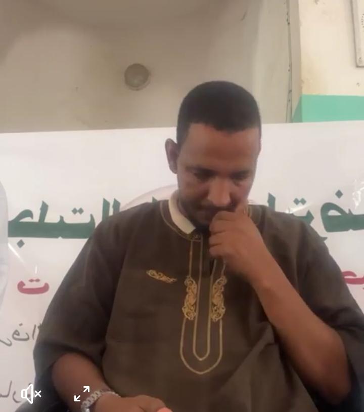 الاستاذ:نوح ولد عيسي /ناشط علي التواصل الاجتماعي