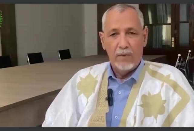 اعمدة وشيخ تجككجة السابق الأمين العام لمنظمة الشفافية الشاملة