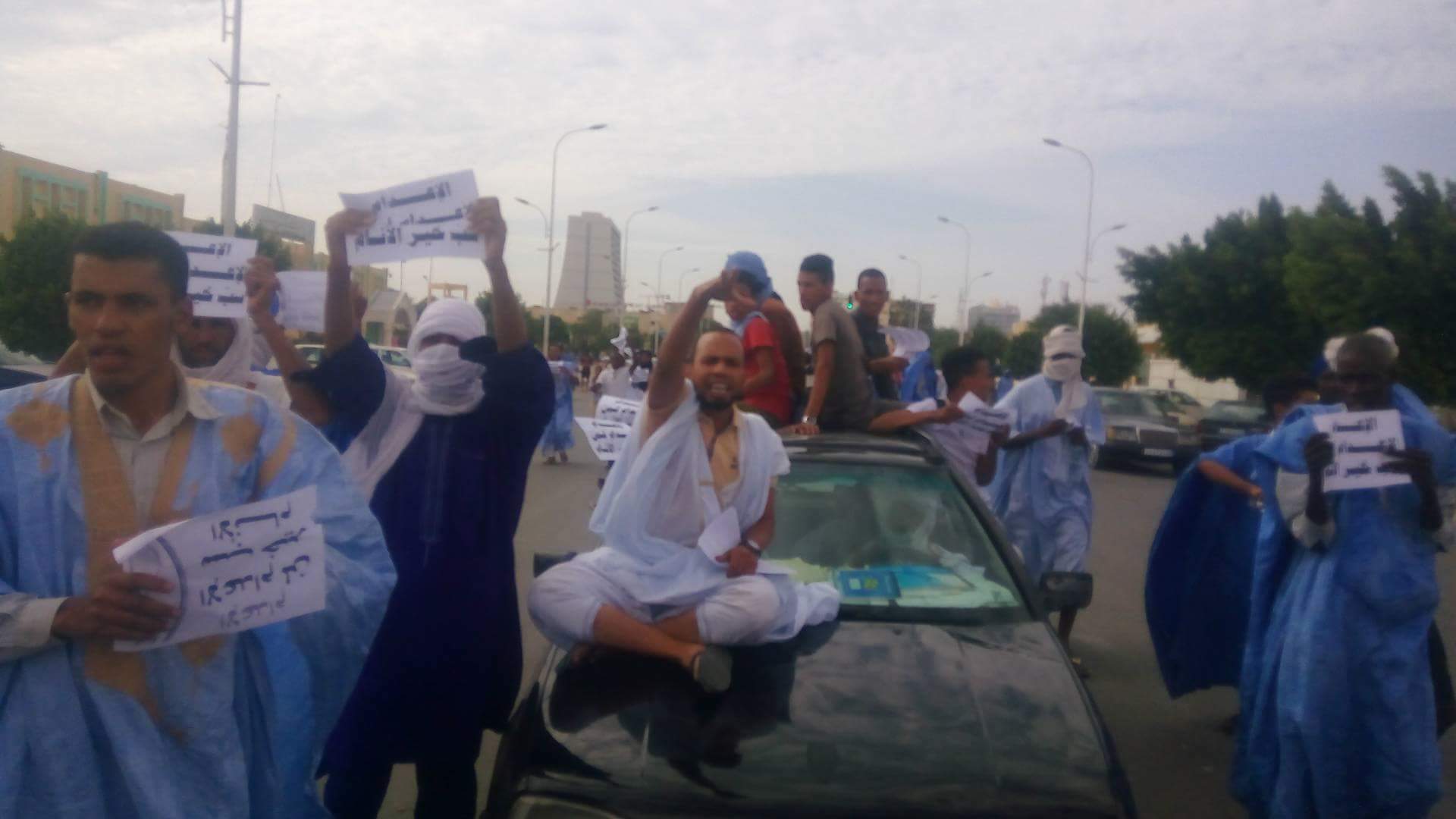 الصورة لزهرة شنقيط